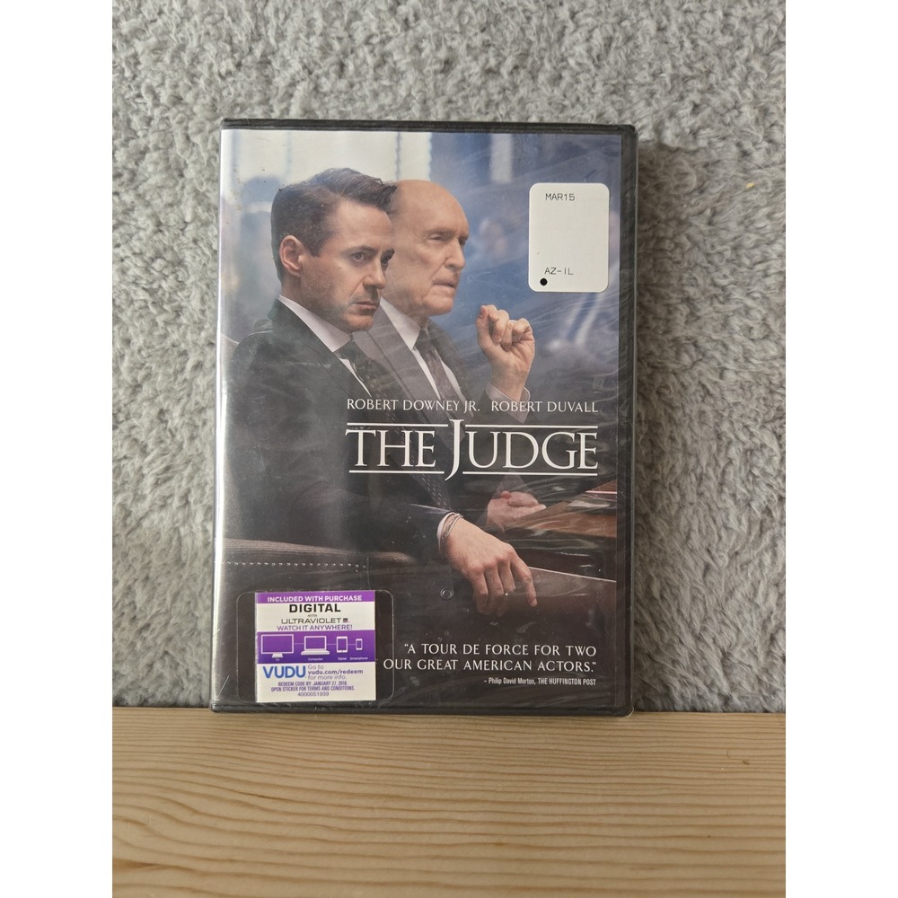 The Judge DVD Robert Downey Jr Robert Duvall Warner Bros‎ 2014 New Sealed